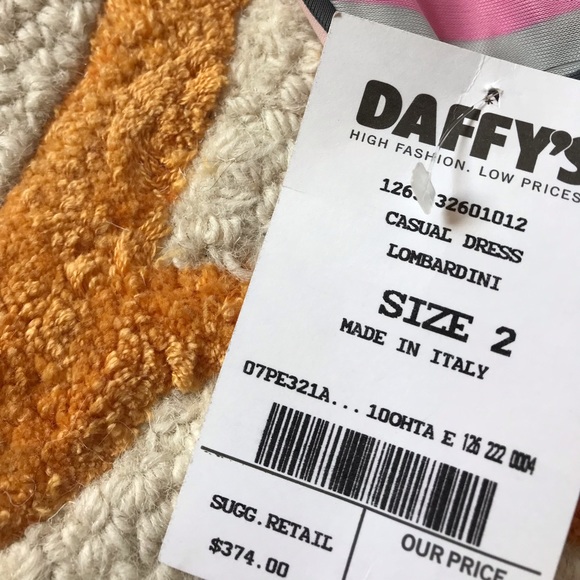 Mod Italian Deep V Dress - Picture 4 of 4